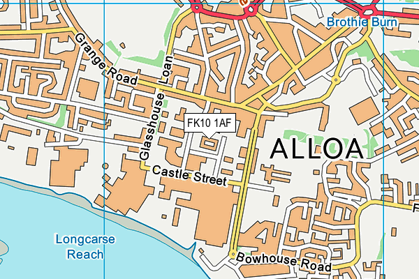 FK10 1AF map - OS VectorMap District (Ordnance Survey) FK10 1AF map - OS VectorMap District (Ordnance Survey)