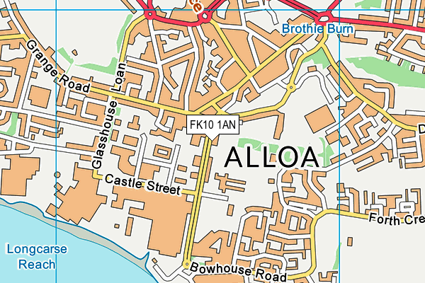 FK10 1AN map - OS VectorMap District (Ordnance Survey) FK10 1AN map - OS VectorMap District (Ordnance Survey)