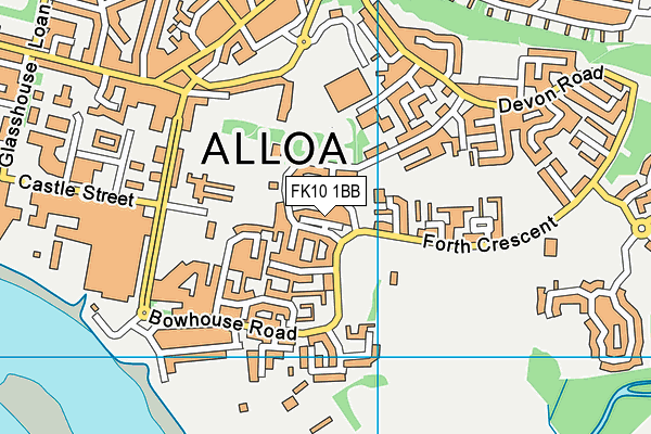 FK10 1BB map - OS VectorMap District (Ordnance Survey) FK10 1BB map - OS VectorMap District (Ordnance Survey)