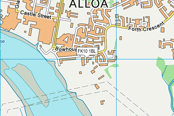FK10 1BL map - OS VectorMap District (Ordnance Survey) FK10 1BL map - OS VectorMap District (Ordnance Survey)