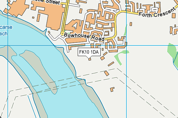 FK10 1DA map - OS VectorMap District (Ordnance Survey) FK10 1DA map - OS VectorMap District (Ordnance Survey)