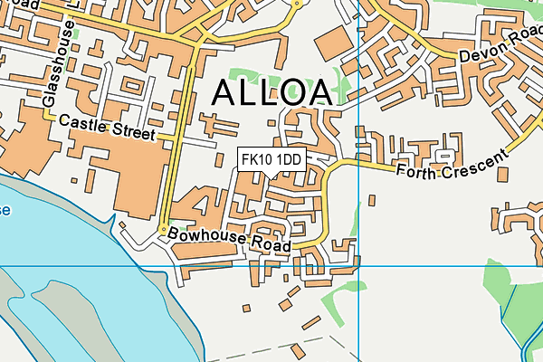 FK10 1DD map - OS VectorMap District (Ordnance Survey) FK10 1DD map - OS VectorMap District (Ordnance Survey)