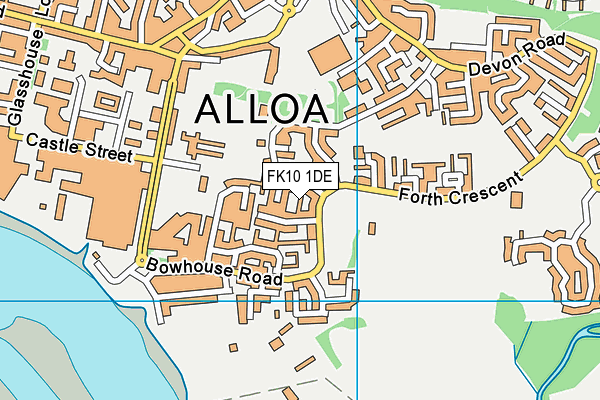 FK10 1DE map - OS VectorMap District (Ordnance Survey) FK10 1DE map - OS VectorMap District (Ordnance Survey)