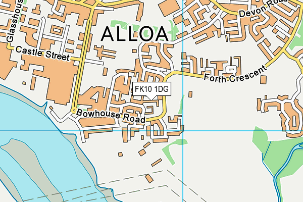 FK10 1DG map - OS VectorMap District (Ordnance Survey) FK10 1DG map - OS VectorMap District (Ordnance Survey)