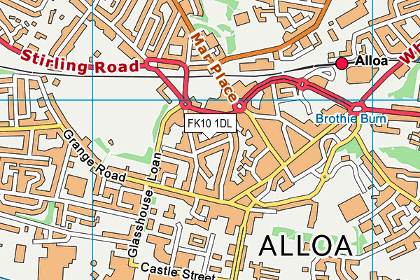 FK10 1DL map - OS VectorMap District (Ordnance Survey) FK10 1DL map - OS VectorMap District (Ordnance Survey)