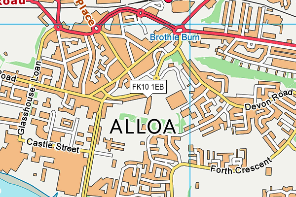 FK10 1EB map - OS VectorMap District (Ordnance Survey) FK10 1EB map - OS VectorMap District (Ordnance Survey)