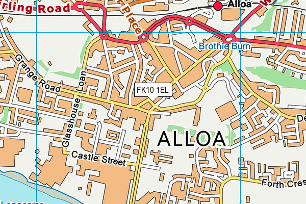 FK10 1EL map - OS VectorMap District (Ordnance Survey) FK10 1EL map - OS VectorMap District (Ordnance Survey)