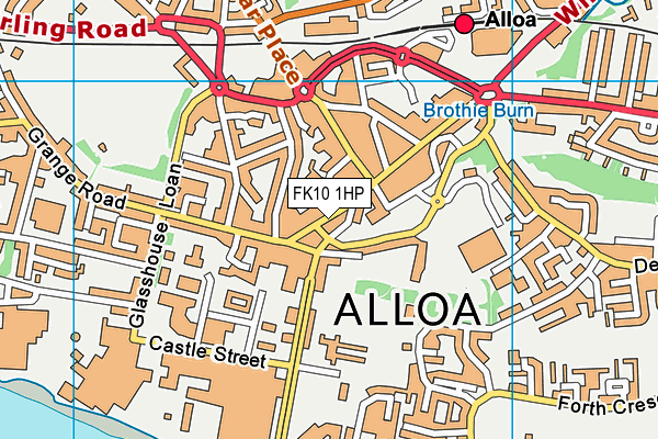 FK10 1HP map - OS VectorMap District (Ordnance Survey) FK10 1HP map - OS VectorMap District (Ordnance Survey)