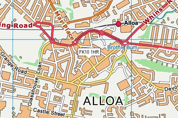 FK10 1HR map - OS VectorMap District (Ordnance Survey) FK10 1HR map - OS VectorMap District (Ordnance Survey)