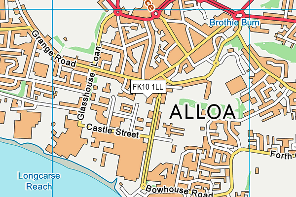 FK10 1LL map - OS VectorMap District (Ordnance Survey) FK10 1LL map - OS VectorMap District (Ordnance Survey)