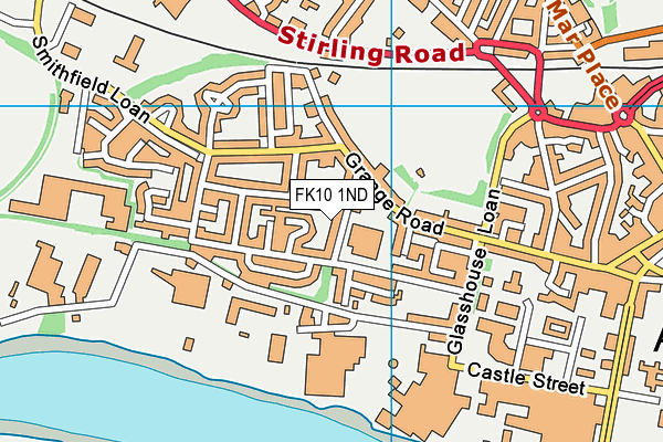 FK10 1ND map - OS VectorMap District (Ordnance Survey) FK10 1ND map - OS VectorMap District (Ordnance Survey)