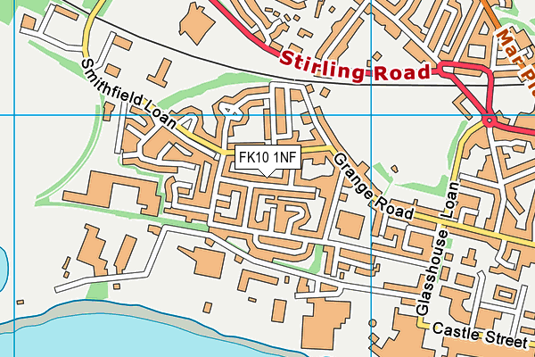 FK10 1NF map - OS VectorMap District (Ordnance Survey) FK10 1NF map - OS VectorMap District (Ordnance Survey)