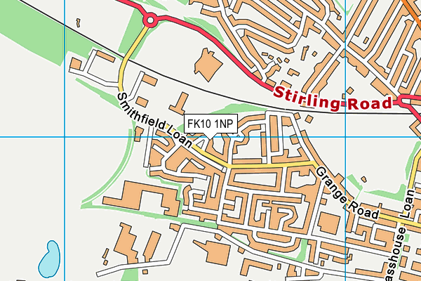 FK10 1NP map - OS VectorMap District (Ordnance Survey) FK10 1NP map - OS VectorMap District (Ordnance Survey)