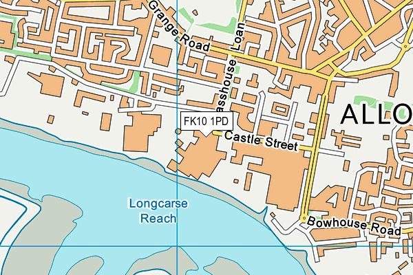 FK10 1PD map - OS VectorMap District (Ordnance Survey) FK10 1PD map - OS VectorMap District (Ordnance Survey)