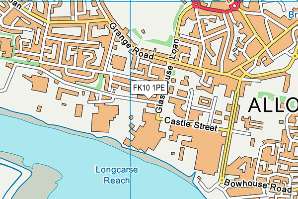 FK10 1PE map - OS VectorMap District (Ordnance Survey) FK10 1PE map - OS VectorMap District (Ordnance Survey)