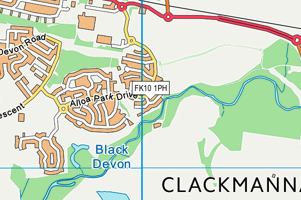 FK10 1PH map - OS VectorMap District (Ordnance Survey) FK10 1PH map - OS VectorMap District (Ordnance Survey)