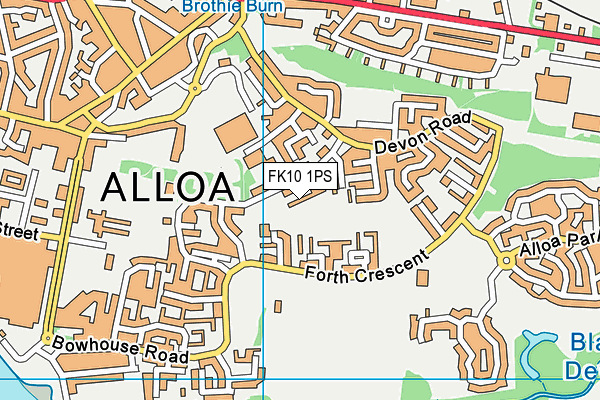 FK10 1PS map - OS VectorMap District (Ordnance Survey) FK10 1PS map - OS VectorMap District (Ordnance Survey)