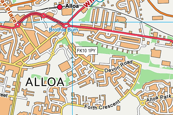FK10 1PY map - OS VectorMap District (Ordnance Survey) FK10 1PY map - OS VectorMap District (Ordnance Survey)