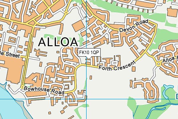 FK10 1QP map - OS VectorMap District (Ordnance Survey) FK10 1QP map - OS VectorMap District (Ordnance Survey)