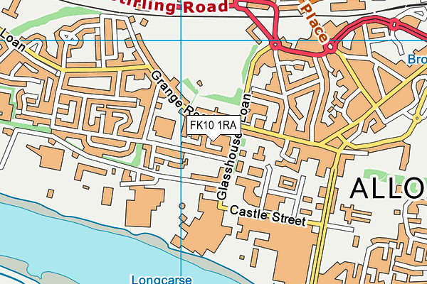 FK10 1RA map - OS VectorMap District (Ordnance Survey) FK10 1RA map - OS VectorMap District (Ordnance Survey)