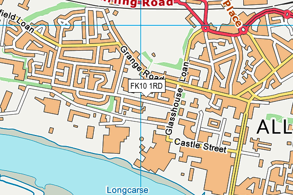 FK10 1RD map - OS VectorMap District (Ordnance Survey) FK10 1RD map - OS VectorMap District (Ordnance Survey)
