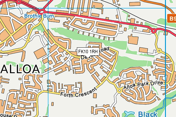 FK10 1RH map - OS VectorMap District (Ordnance Survey) FK10 1RH map - OS VectorMap District (Ordnance Survey)