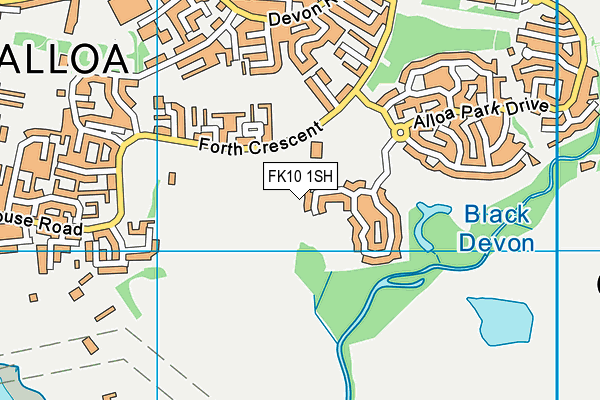 FK10 1SH map - OS VectorMap District (Ordnance Survey) FK10 1SH map - OS VectorMap District (Ordnance Survey)