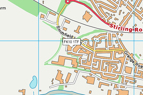 FK10 1TF map - OS VectorMap District (Ordnance Survey) FK10 1TF map - OS VectorMap District (Ordnance Survey)
