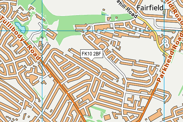 FK10 2BF map - OS VectorMap District (Ordnance Survey) FK10 2BF map - OS VectorMap District (Ordnance Survey)