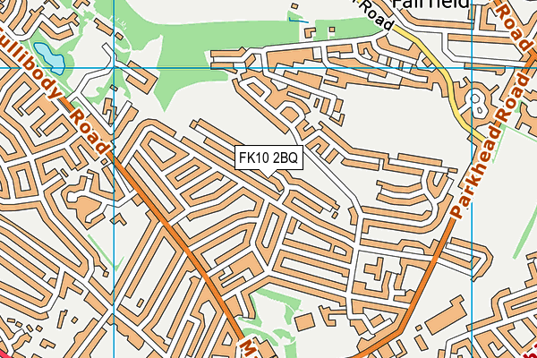 FK10 2BQ map - OS VectorMap District (Ordnance Survey) FK10 2BQ map - OS VectorMap District (Ordnance Survey)