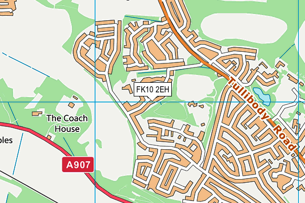 FK10 2EH map - OS VectorMap District (Ordnance Survey) FK10 2EH map - OS VectorMap District (Ordnance Survey)