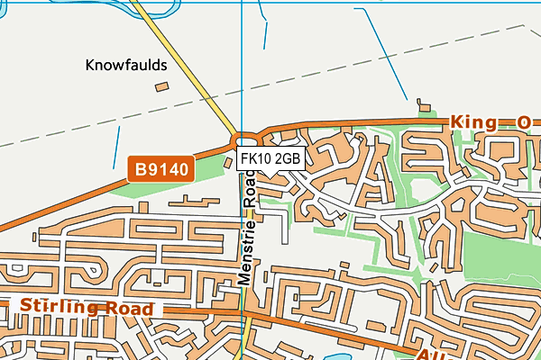FK10 2GB map - OS VectorMap District (Ordnance Survey) FK10 2GB map - OS VectorMap District (Ordnance Survey)