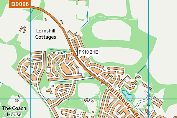 FK10 2HE map - OS VectorMap District (Ordnance Survey) FK10 2HE map - OS VectorMap District (Ordnance Survey)