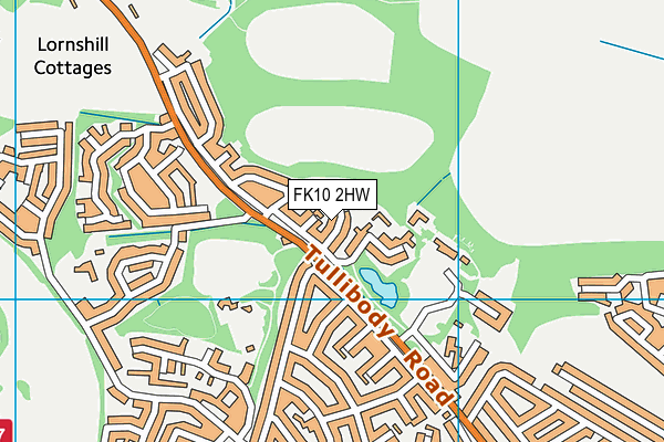 FK10 2HW map - OS VectorMap District (Ordnance Survey) FK10 2HW map - OS VectorMap District (Ordnance Survey)