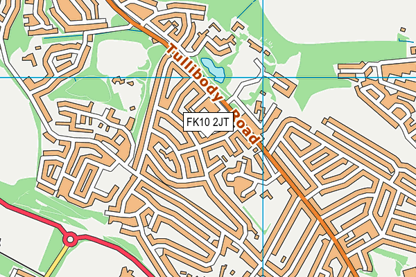 FK10 2JT map - OS VectorMap District (Ordnance Survey) FK10 2JT map - OS VectorMap District (Ordnance Survey)