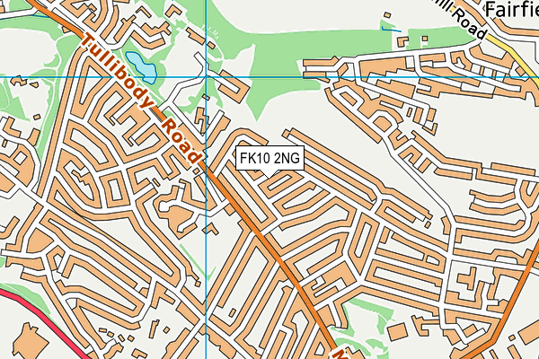 FK10 2NG map - OS VectorMap District (Ordnance Survey) FK10 2NG map - OS VectorMap District (Ordnance Survey)