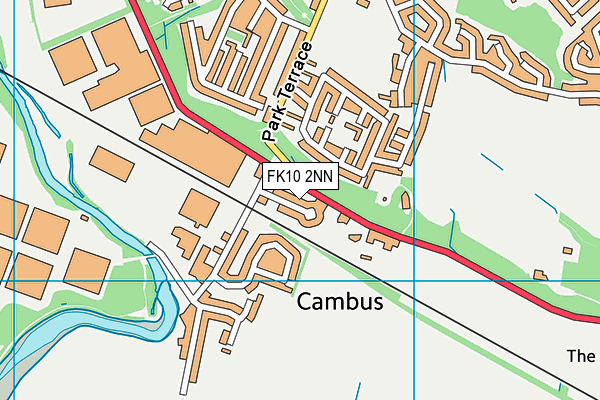 FK10 2NN map - OS VectorMap District (Ordnance Survey) FK10 2NN map - OS VectorMap District (Ordnance Survey)