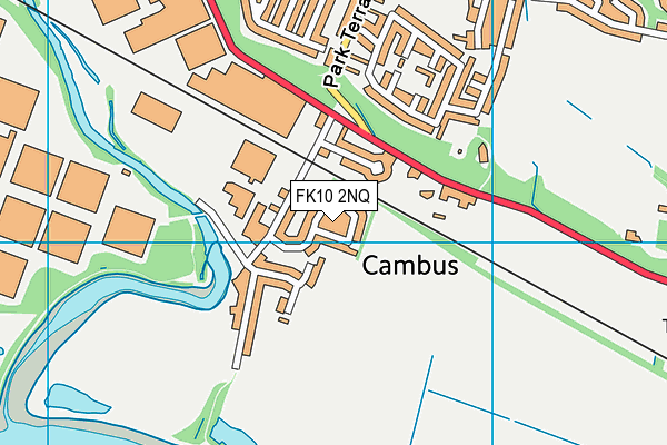 FK10 2NQ map - OS VectorMap District (Ordnance Survey) FK10 2NQ map - OS VectorMap District (Ordnance Survey)