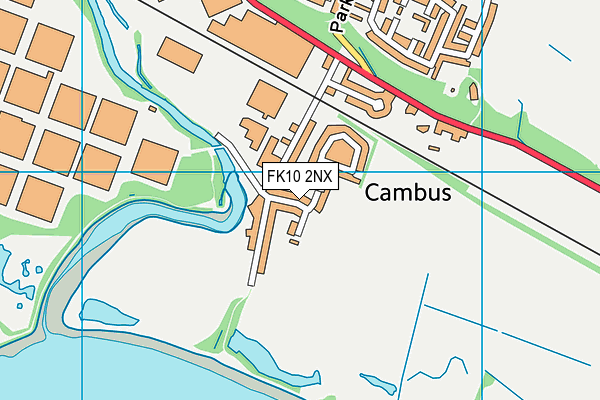 FK10 2NX map - OS VectorMap District (Ordnance Survey) FK10 2NX map - OS VectorMap District (Ordnance Survey)
