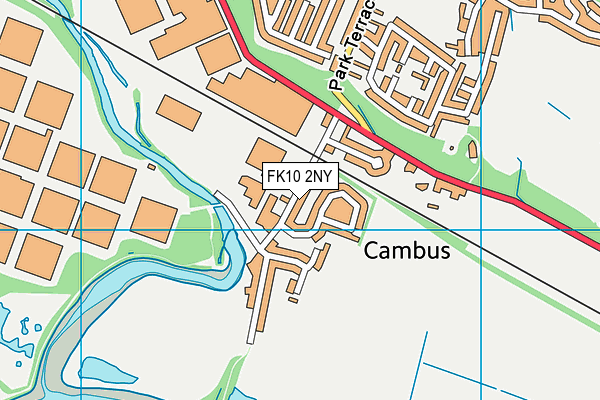 FK10 2NY map - OS VectorMap District (Ordnance Survey) FK10 2NY map - OS VectorMap District (Ordnance Survey)