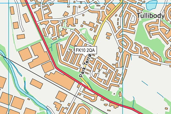 FK10 2QA map - OS VectorMap District (Ordnance Survey) FK10 2QA map - OS VectorMap District (Ordnance Survey)
