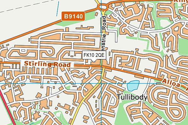 FK10 2QE map - OS VectorMap District (Ordnance Survey) FK10 2QE map - OS VectorMap District (Ordnance Survey)