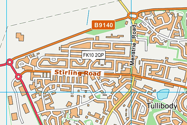 FK10 2QP map - OS VectorMap District (Ordnance Survey) FK10 2QP map - OS VectorMap District (Ordnance Survey)