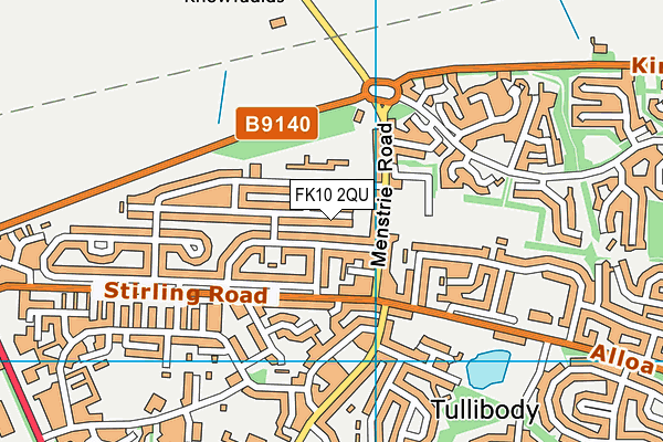 FK10 2QU map - OS VectorMap District (Ordnance Survey) FK10 2QU map - OS VectorMap District (Ordnance Survey)