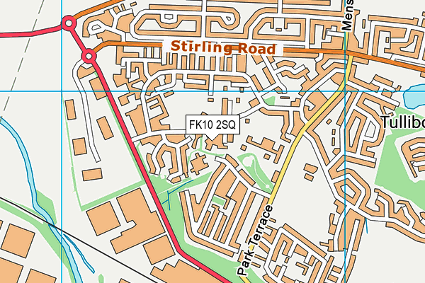 FK10 2SQ map - OS VectorMap District (Ordnance Survey) FK10 2SQ map - OS VectorMap District (Ordnance Survey)