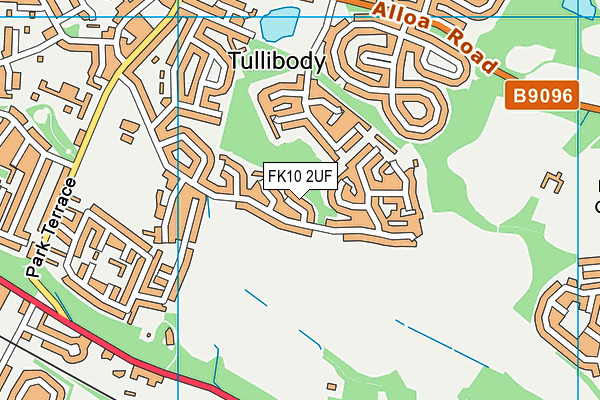 FK10 2UF map - OS VectorMap District (Ordnance Survey) FK10 2UF map - OS VectorMap District (Ordnance Survey)