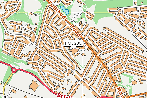 FK10 2UQ map - OS VectorMap District (Ordnance Survey) FK10 2UQ map - OS VectorMap District (Ordnance Survey)