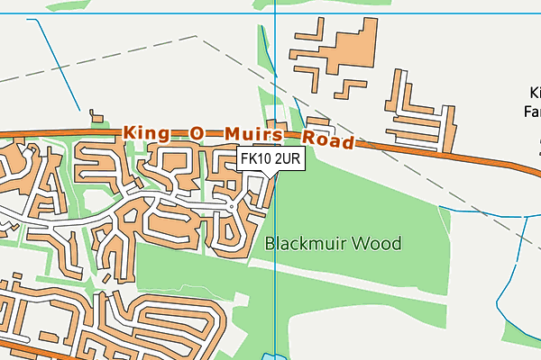 FK10 2UR map - OS VectorMap District (Ordnance Survey) FK10 2UR map - OS VectorMap District (Ordnance Survey)