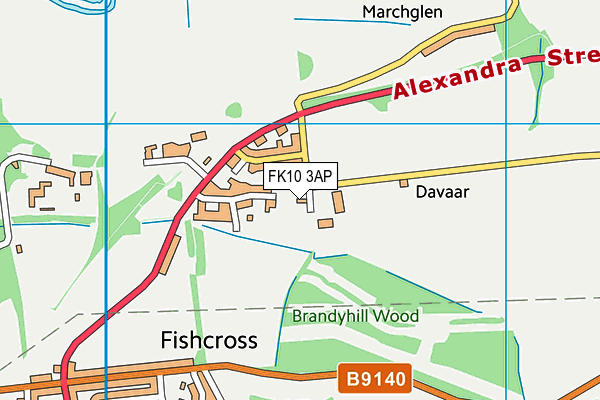 FK10 3AP map - OS VectorMap District (Ordnance Survey) FK10 3AP map - OS VectorMap District (Ordnance Survey)