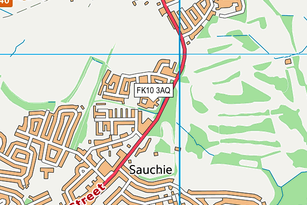 FK10 3AQ map - OS VectorMap District (Ordnance Survey) FK10 3AQ map - OS VectorMap District (Ordnance Survey)